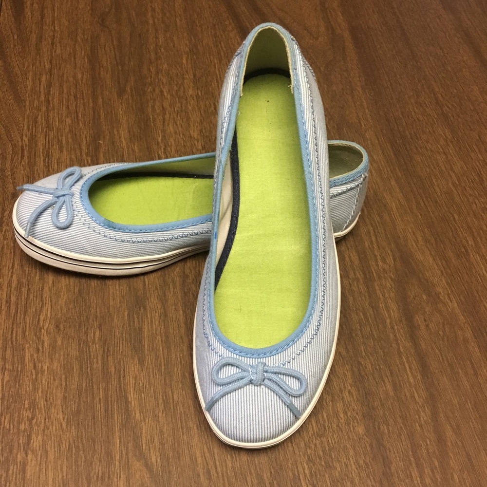 LL Bean canvas ballet flats size 6.5